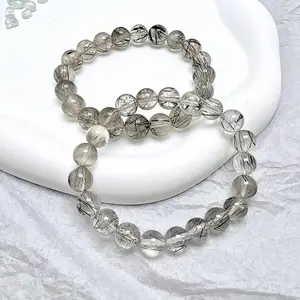Black Rutilated Quartz Lumière