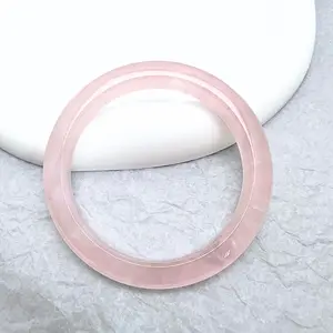Madagascan Rose Quartz Bangle